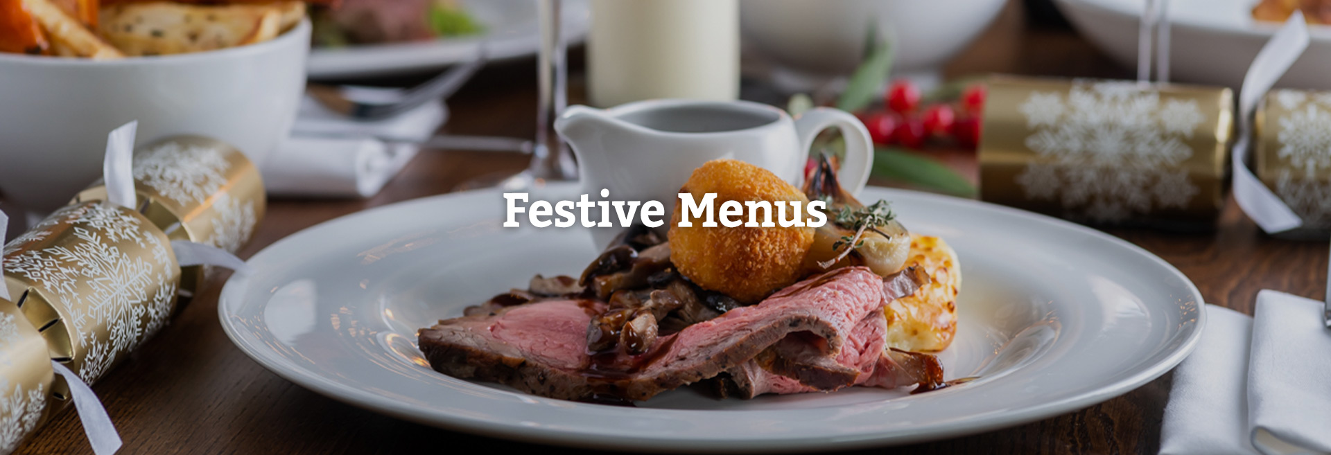 Festive Christmas Menu at The Woodstock Arms 