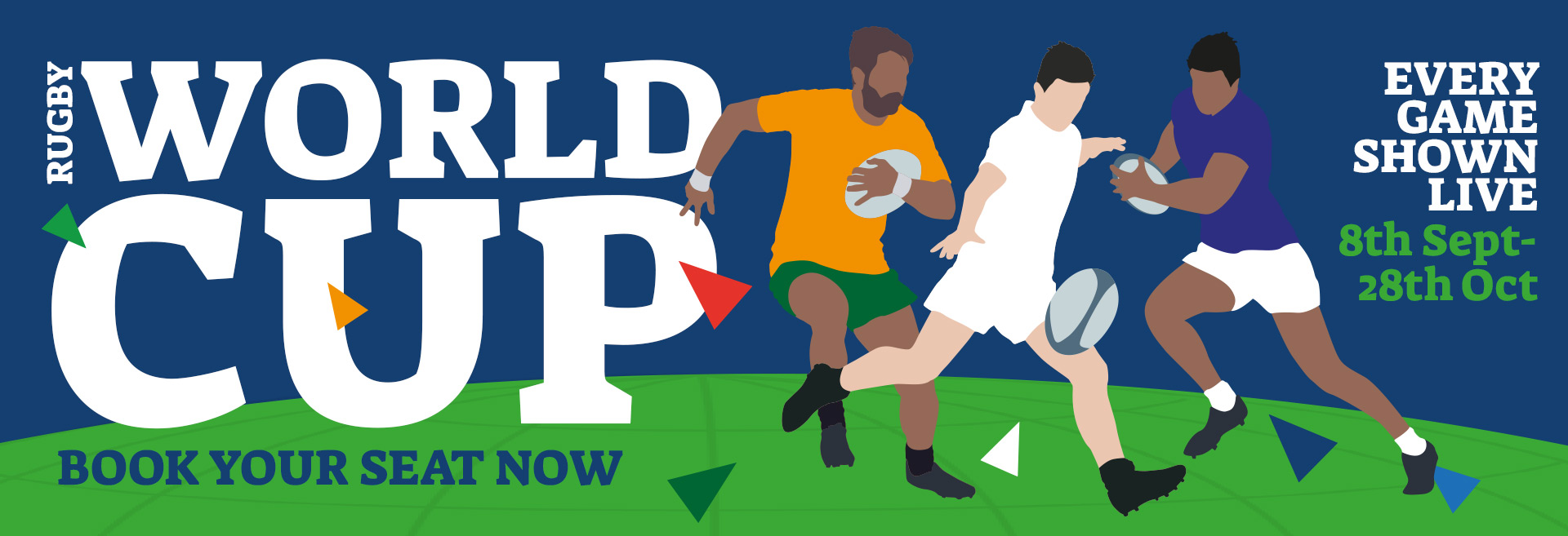 Watch the Rugby World Cup at The Woodstock Arms