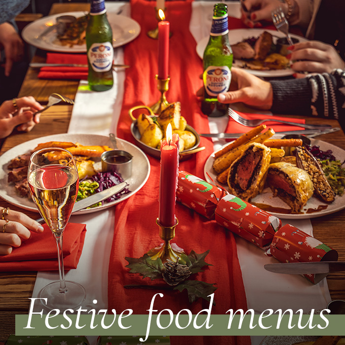 View our Christmas & Festive Menus. Christmas at The Woodstock Arms in Manchester